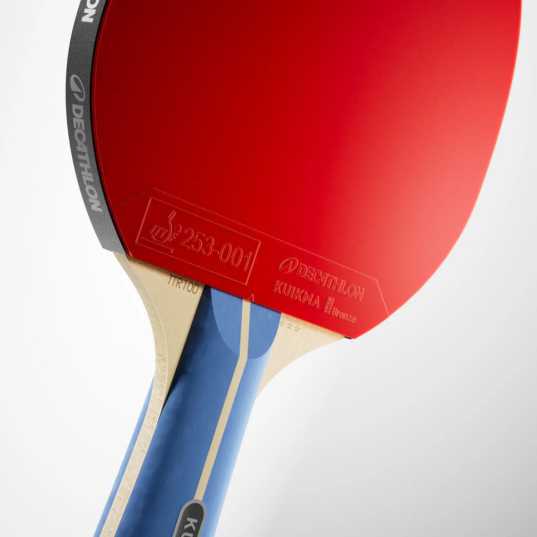 Set of 2 Bats TTR 100 Versatile ITTF School + Balls - Image 4