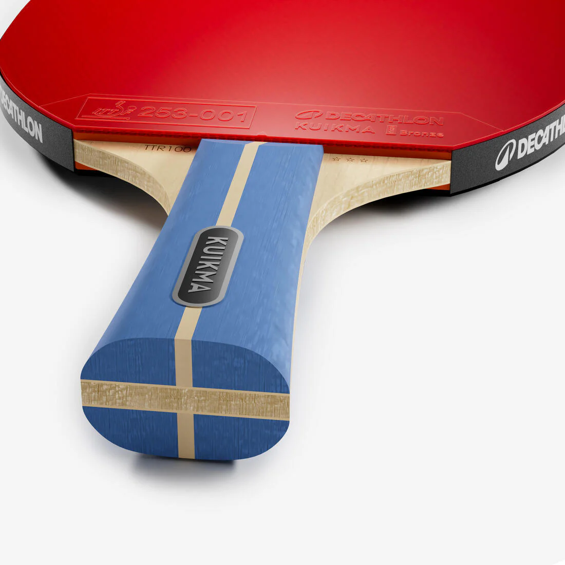 Set of 2 Bats TTR 100 Versatile ITTF School + Balls - Image 7