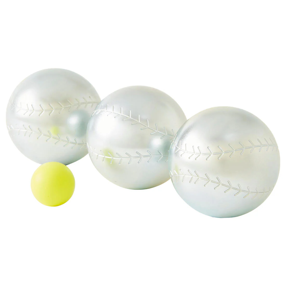 Set of 3 Recreational Petanque Boules 500 - Baseball - Image 4