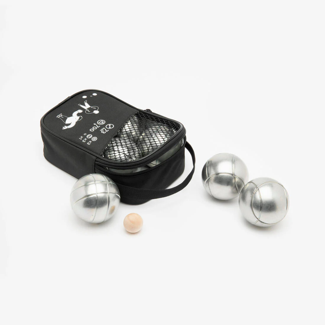 Set of 6 Recreational Petanque Boules 100 - Image 2