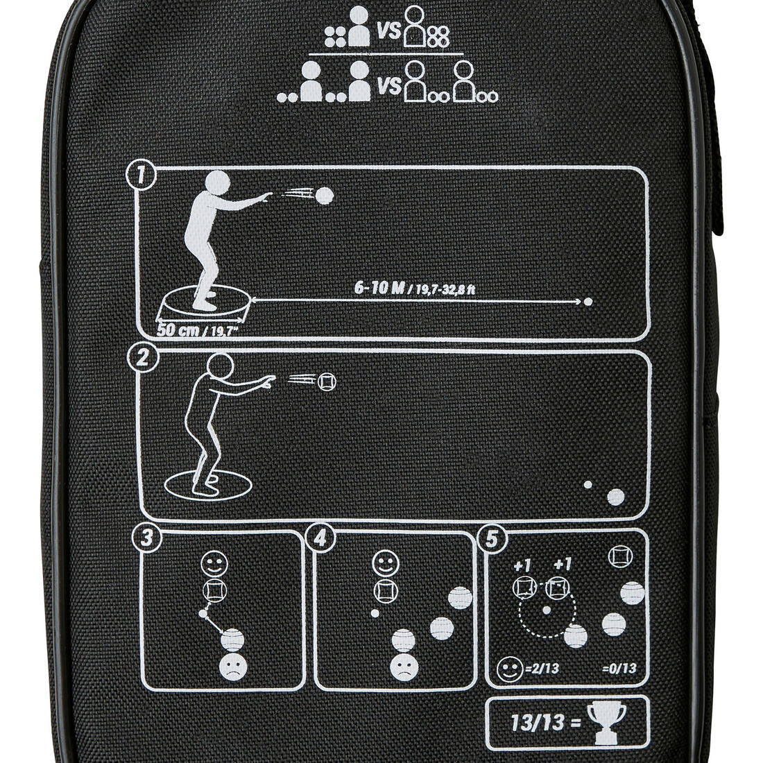 Set of 6 Recreational Petanque Boules 100 - Image 5
