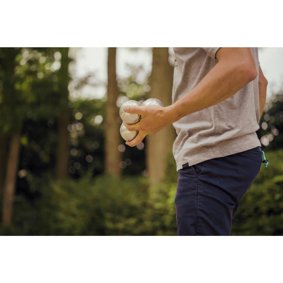 Set of Smooth Recreational Petanque Boules 100 Tri-Pack - Image 8
