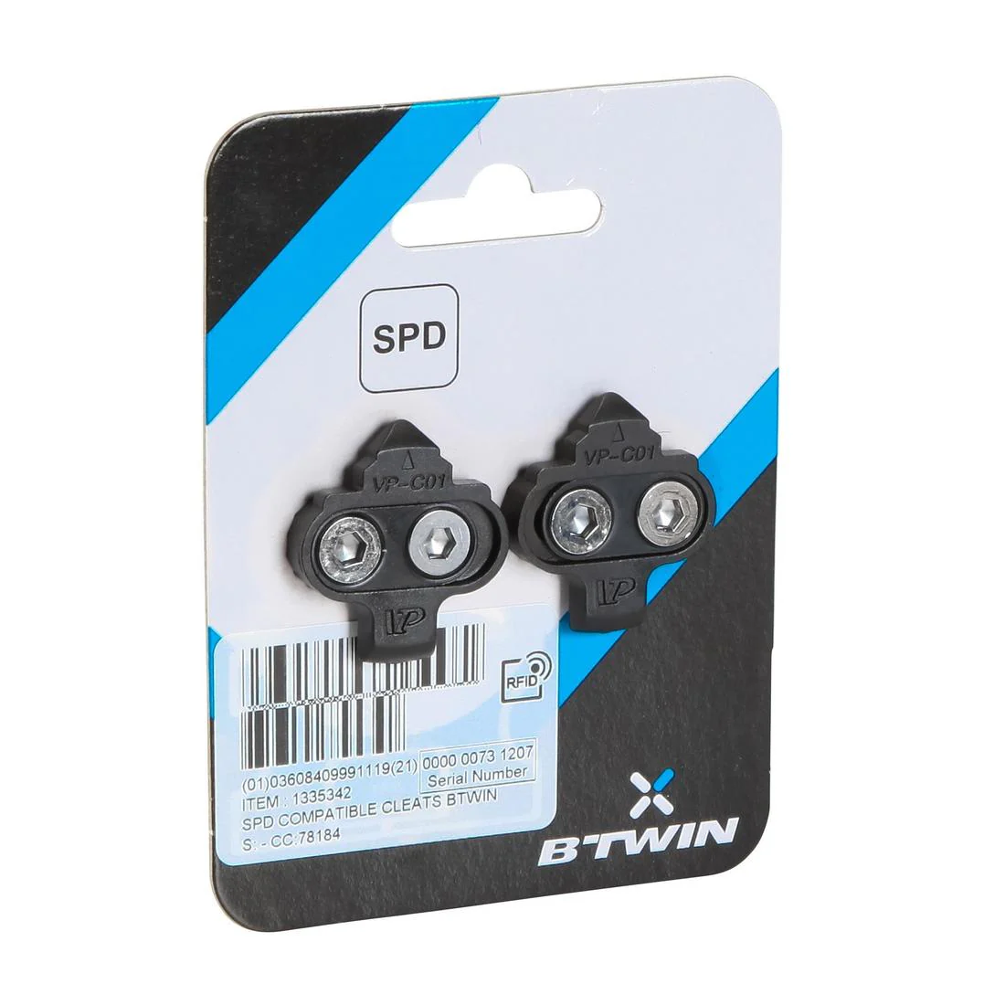 Shimano SPD Compatible Cleats - Black - Image 7