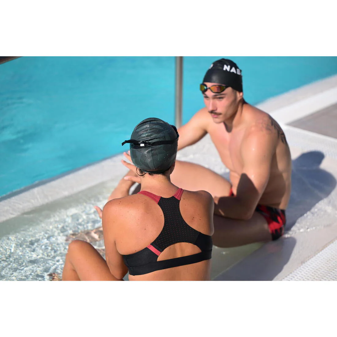 SILICONE swim cap - One size - Geol - Image 14
