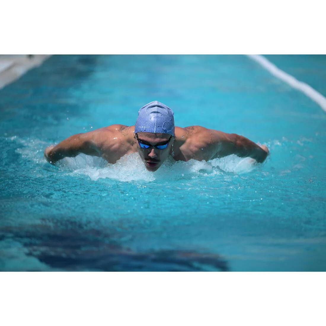 SILICONE swim cap - One size - Geol - Image 9