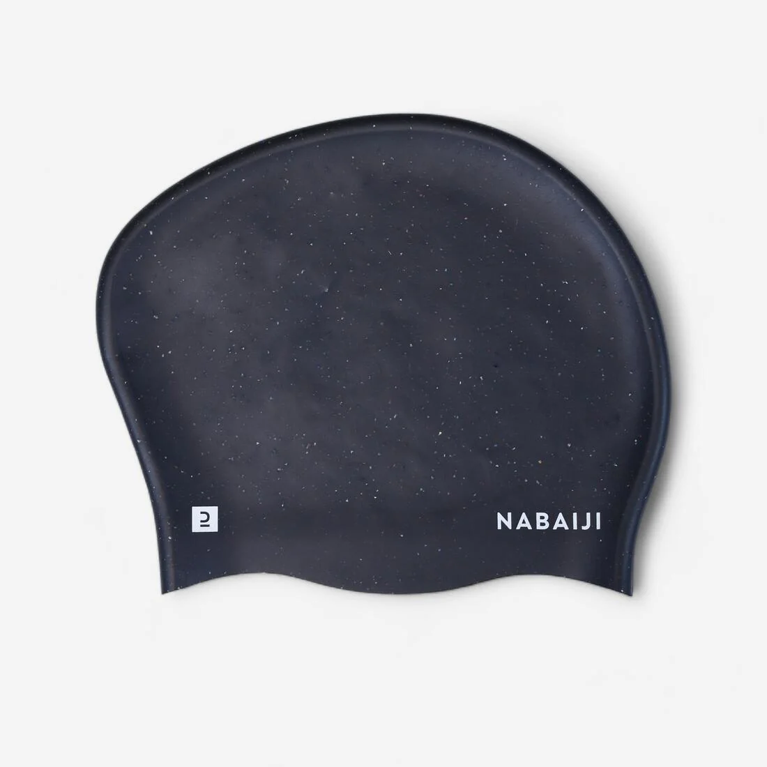 Silicone swimming cap - one size - long hair - Image 2