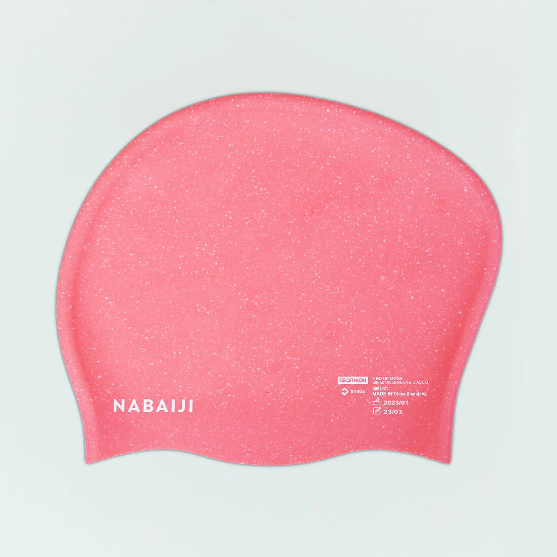Silicone swimming cap - one size - long hair - Image 3