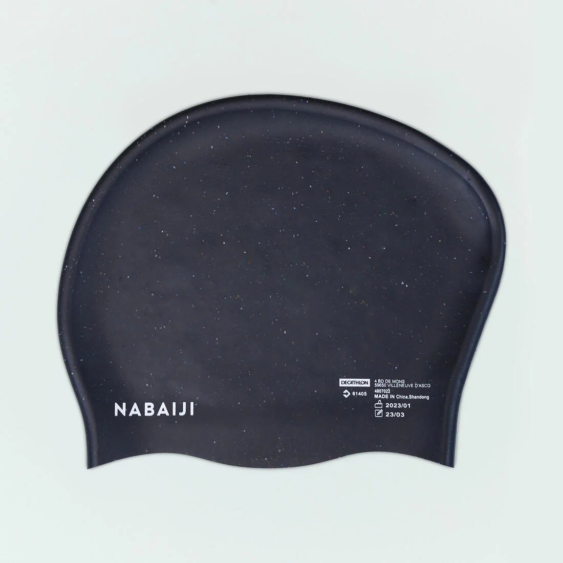 Silicone swimming cap - one size - long hair - Image 4