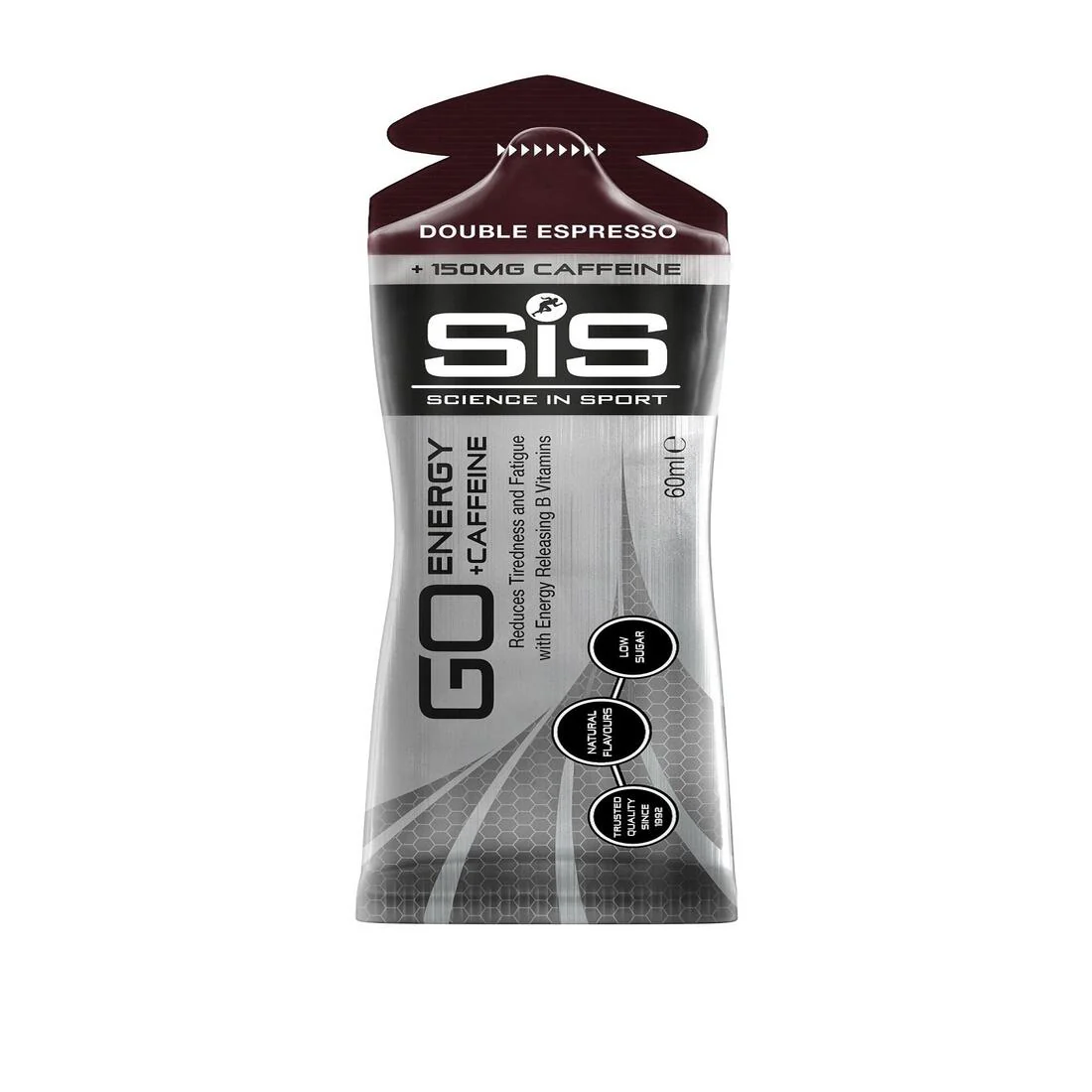 SIS GO + Caffeine Gels Double Espreso - 60ml