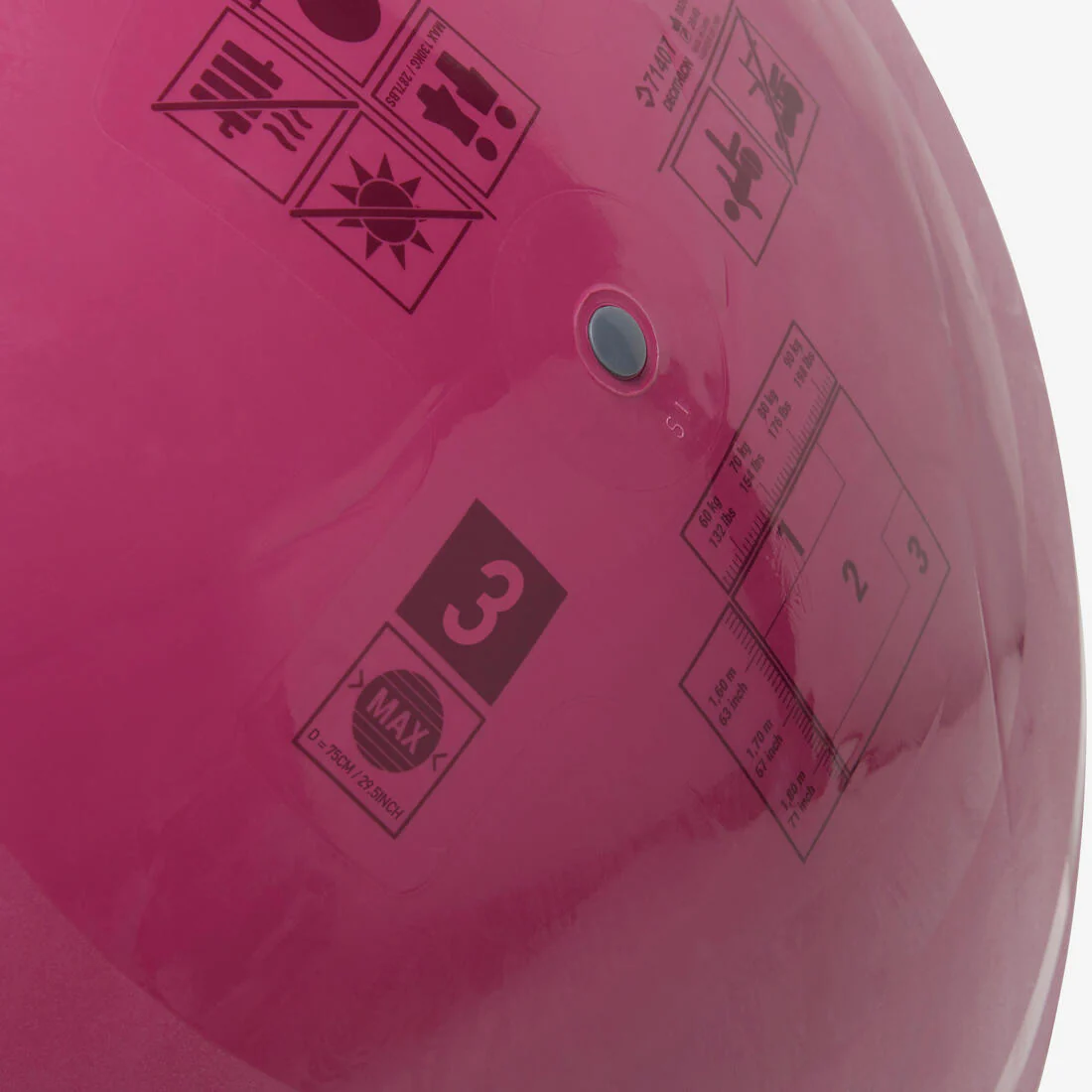Size 3 / 75 cm Durable Swiss Ball - Image 7