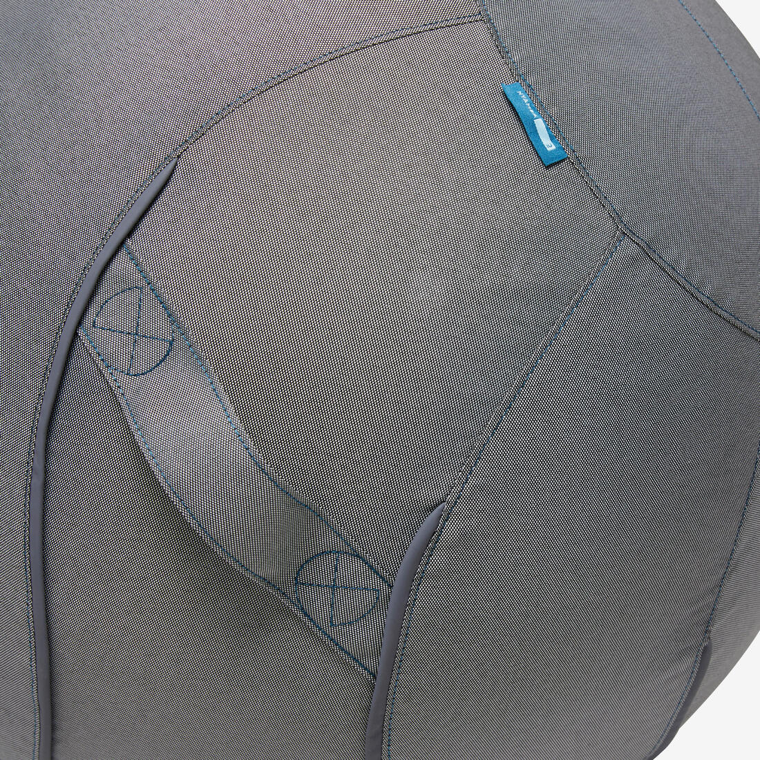 Size 3 / 75 cm Swiss Ball Cover - Grey - Image 4