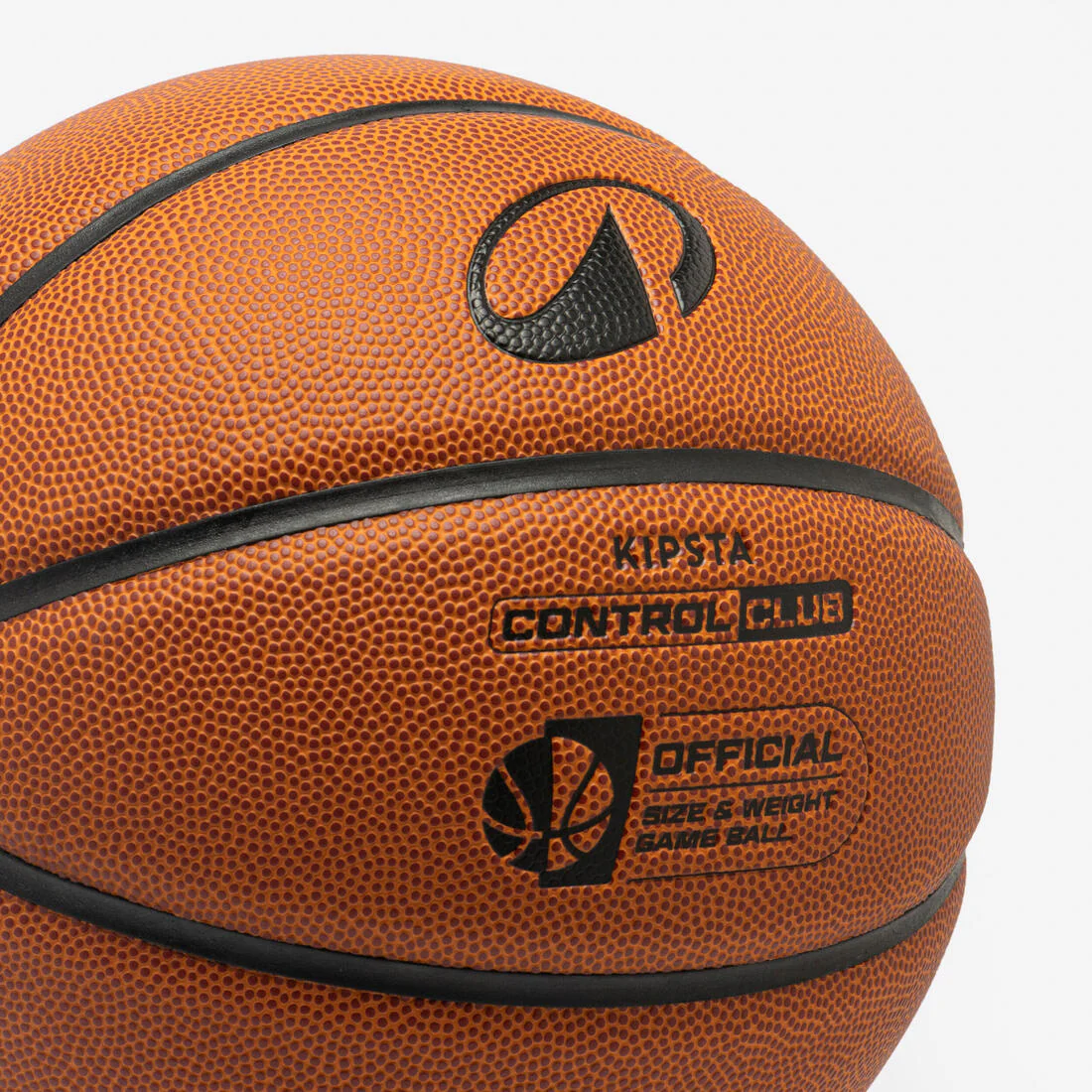 Size 5 Basketball Control Club BT100 - Brown - Image 3
