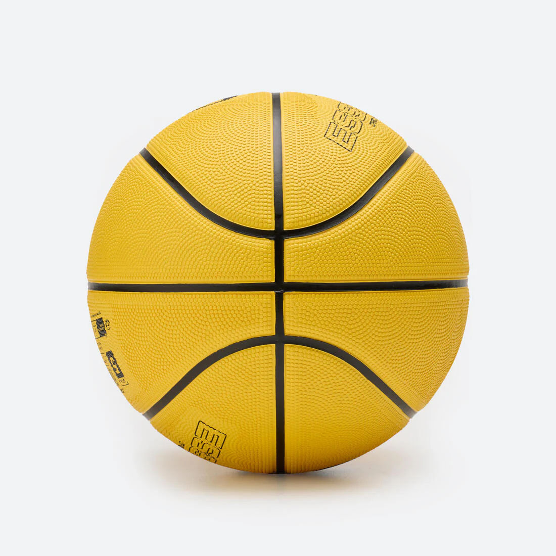 Size 5 Basketball Essential R100 - Yellow - Image 4
