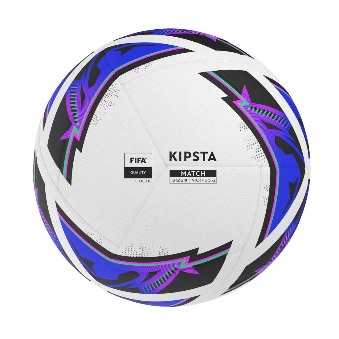 Size 5 FIFA Quality Football Hybrid 2 Match Ball - White - Image 8