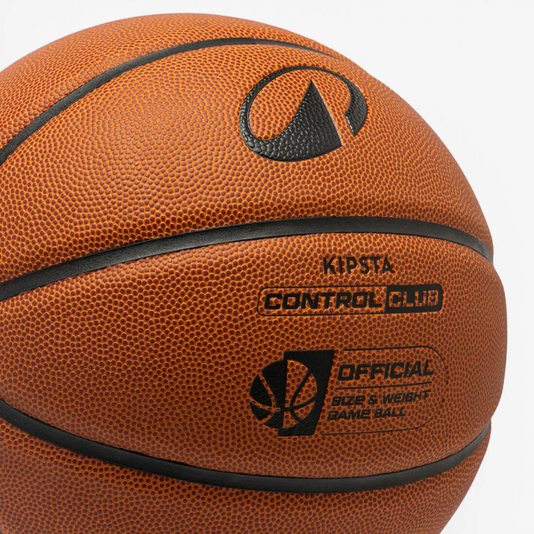 Size 7 Basketball Control Club BT100 - Brown - Image 3