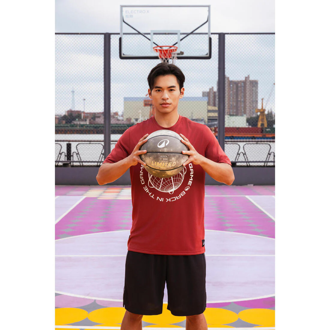 Size 7 Basketball FIBA Control Match BT500 - Image 13