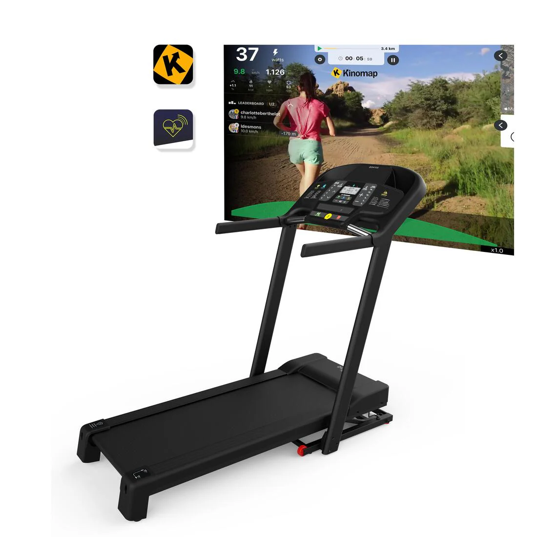 Smart Treadmill T540C - 16 km/h, 45⨯125 cm - Image 2