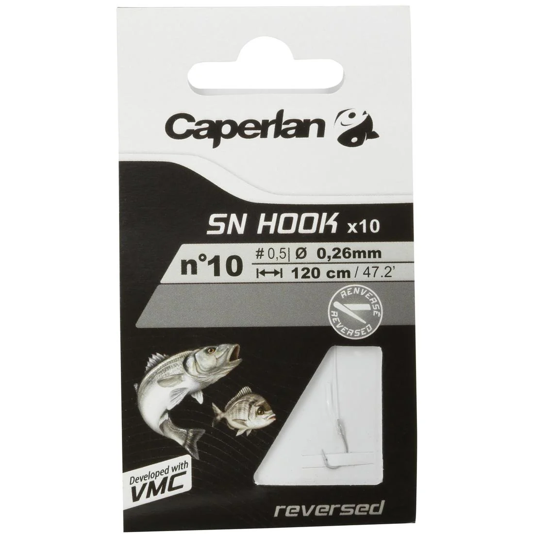 SN REVERSED spade-end hooks to line for sea fishing - Image 21