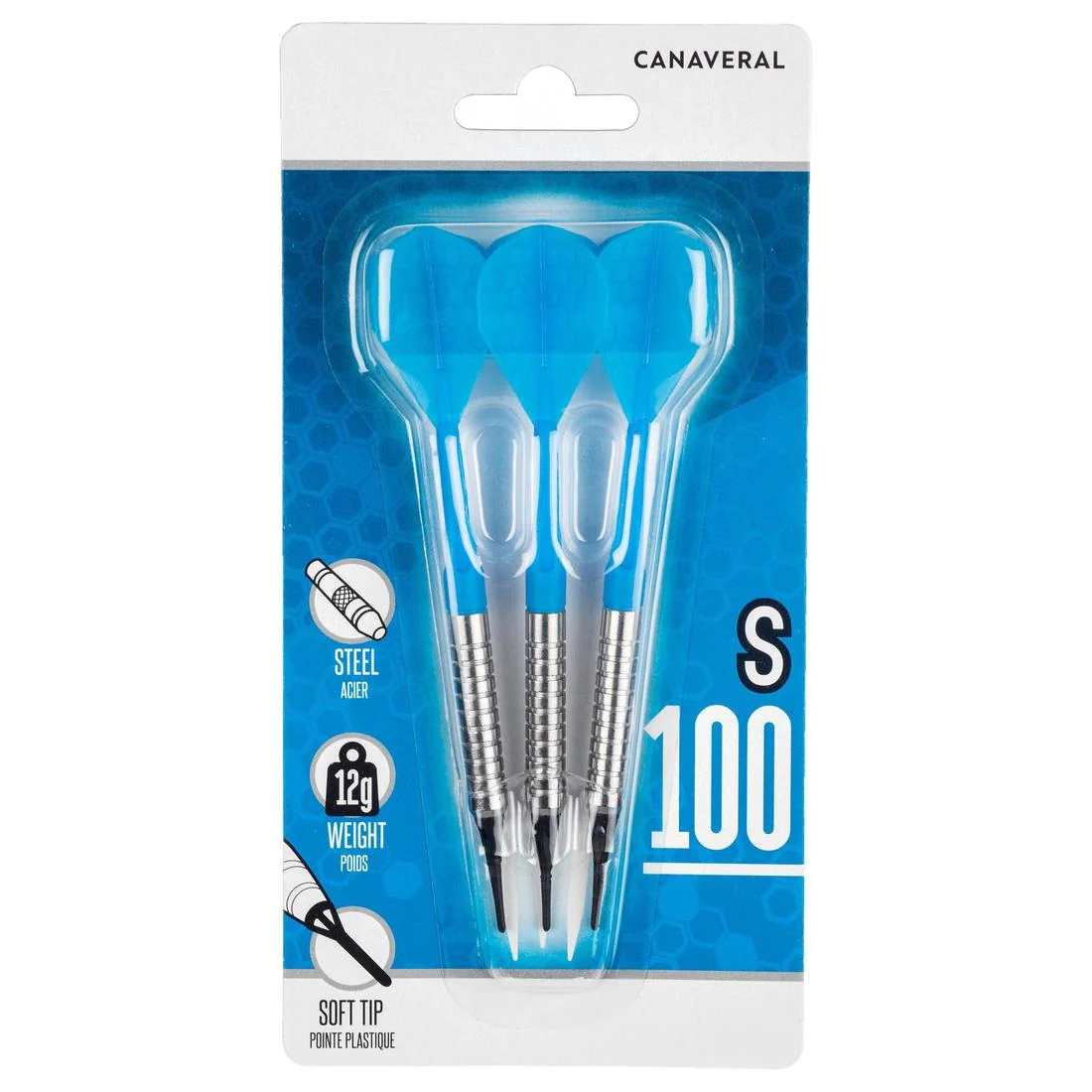 Soft Tip Darts 3 Pack Black - S100 - Image 3
