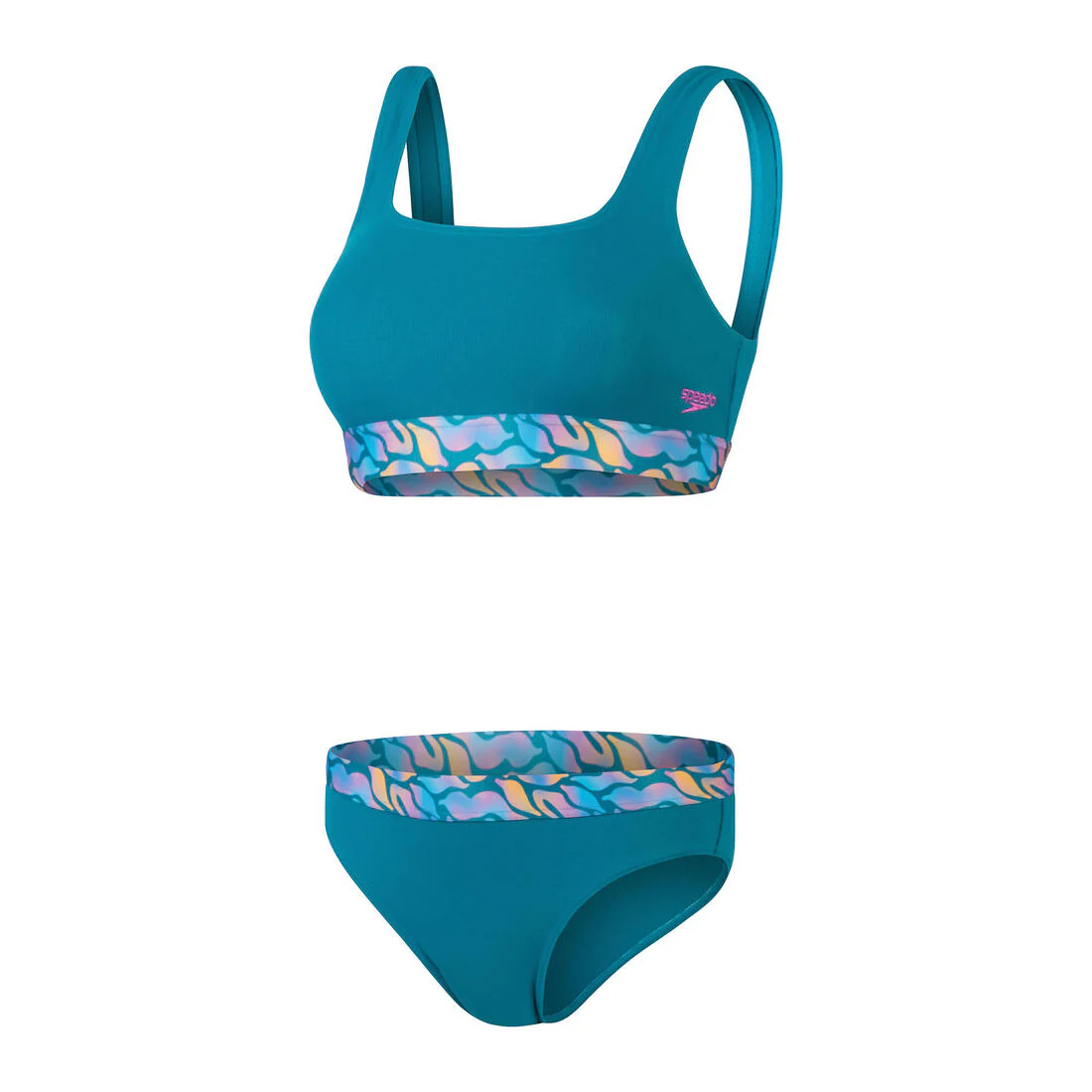 Speedo women's textured deep u-back - Image 4