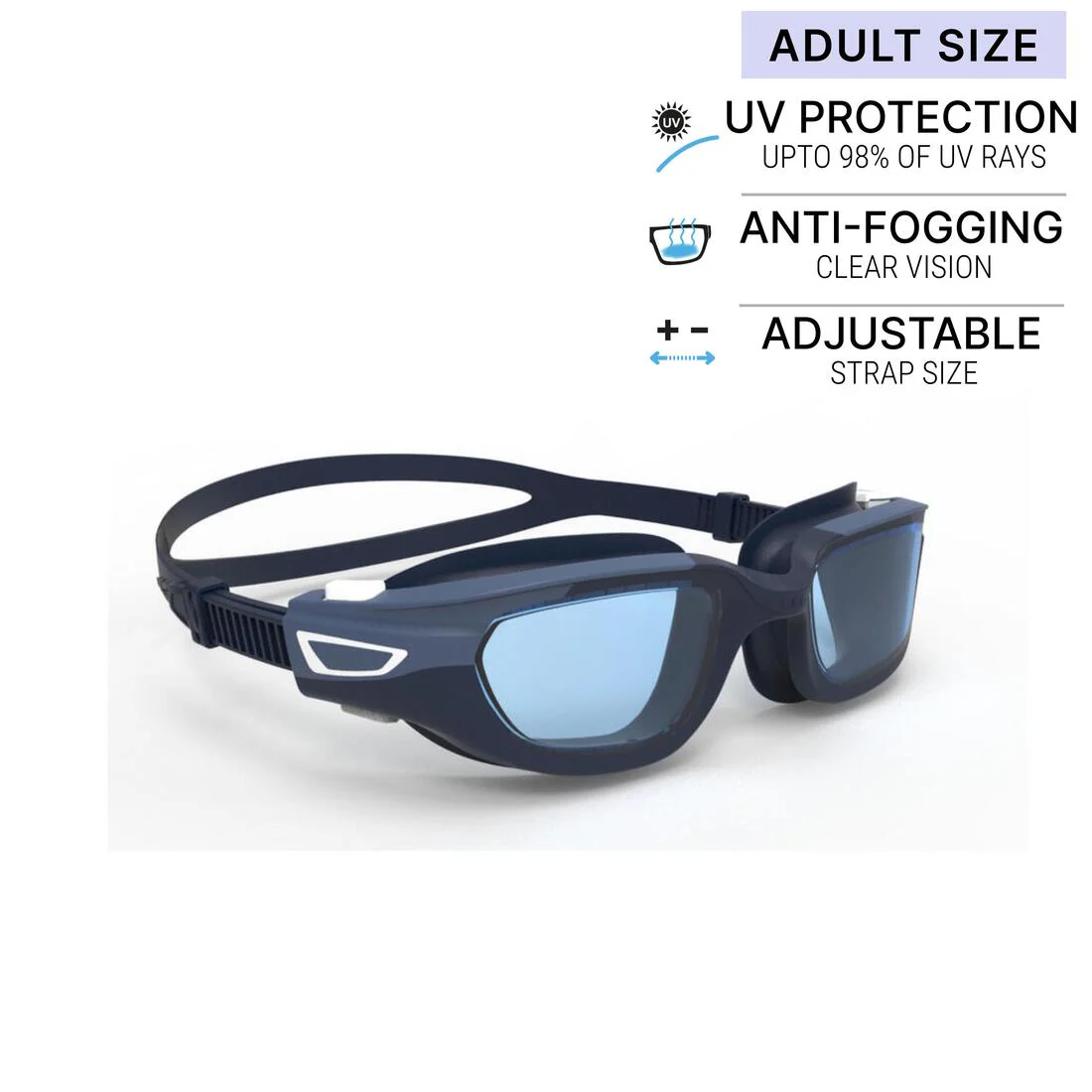 SPIRIT swimming goggles - Smoked lenses - Large - Image 3