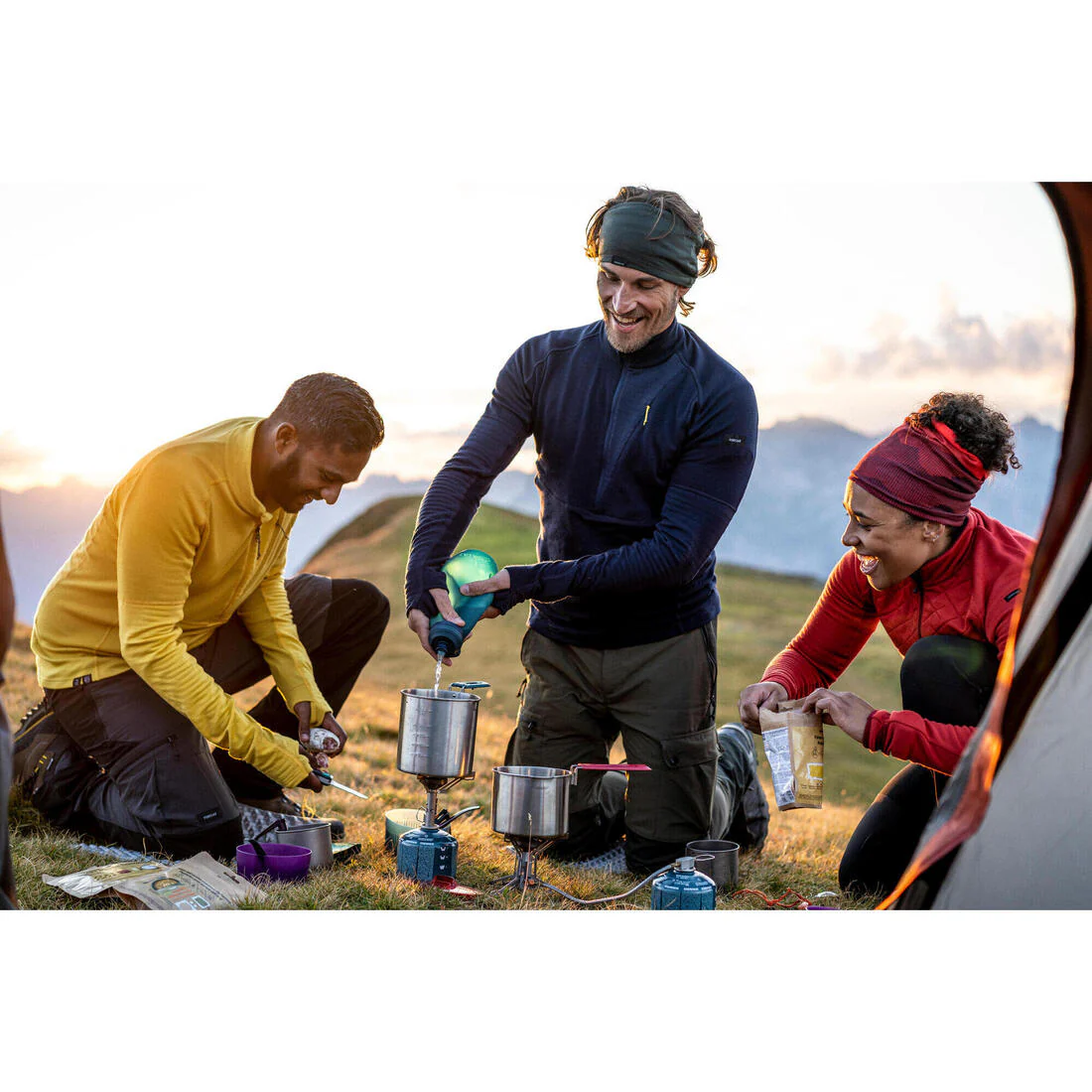 Stainless steel trekking cookset - 2-person - MT500 - Image 18