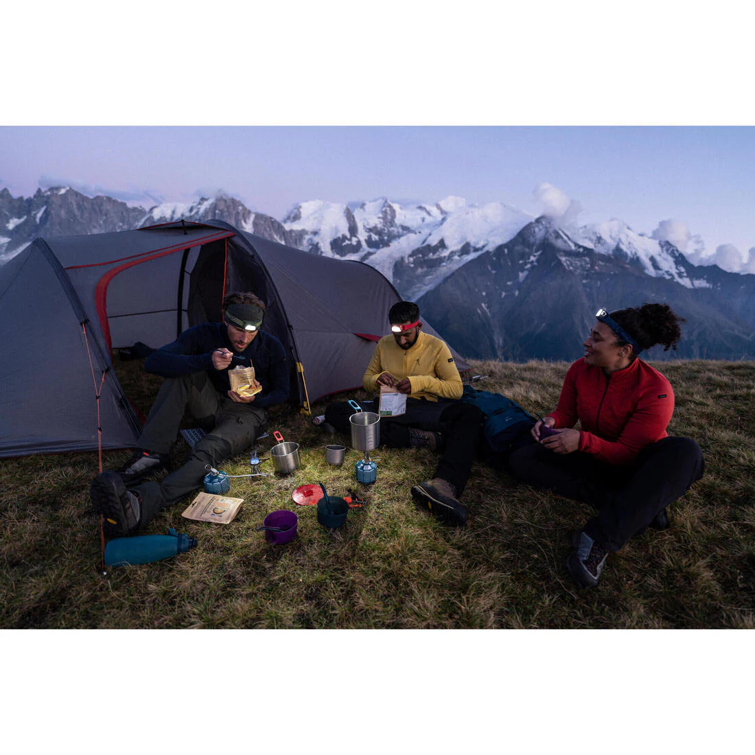 Stainless steel trekking cookset - 2-person - MT500 - Image 21