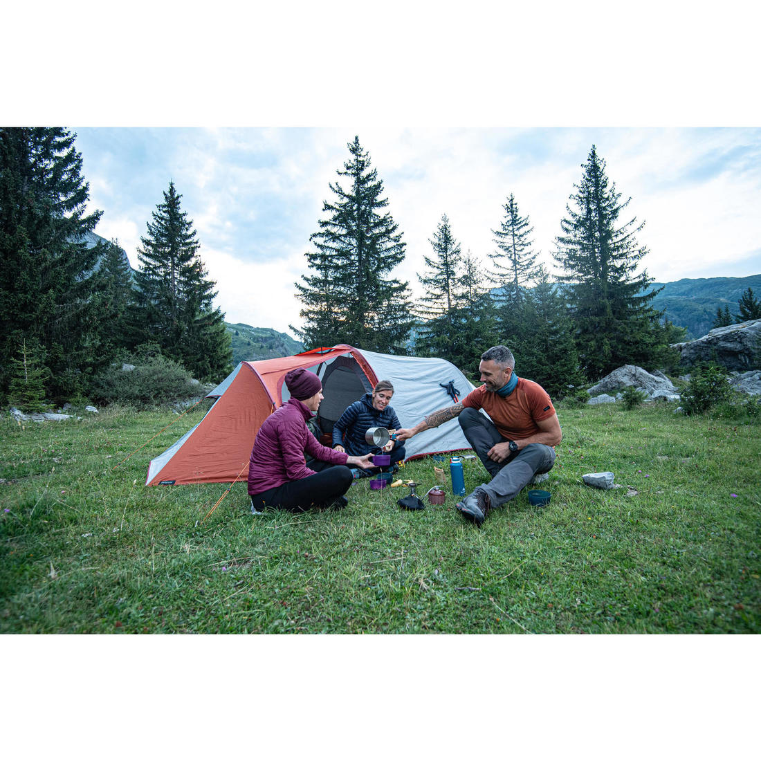 Stainless steel trekking cookset - 2-person - MT500 - Image 23