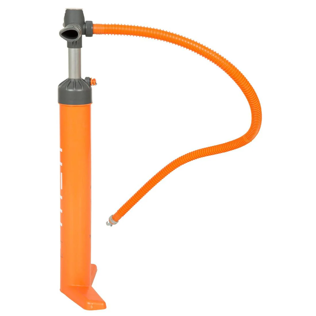 STAND-UP PADDLE DOUBLE-ACTION HIGH-PRESSURE HAND PUMP 20 PSI - ORANGE - Image 3