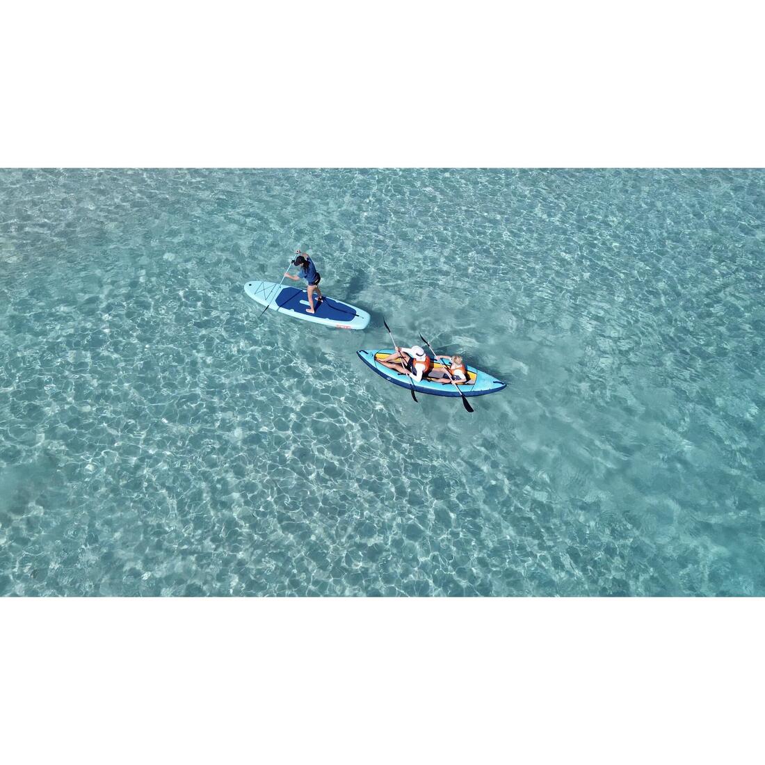 Inflatable stand-up paddleboard pack 10'6, 100 blue - Image 30