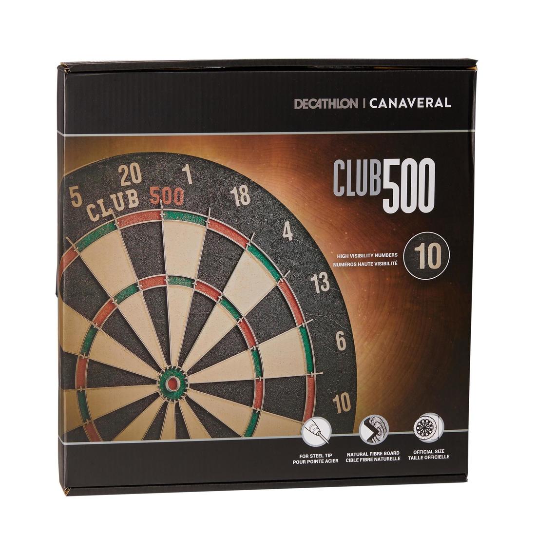 Steel Tip Dartboard Club 500 - Image 3