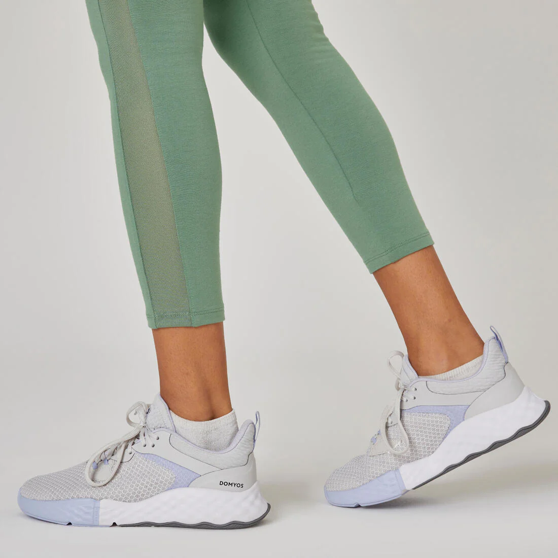 Stretchy Fitness Cotton Capri Leggings - Image 11
