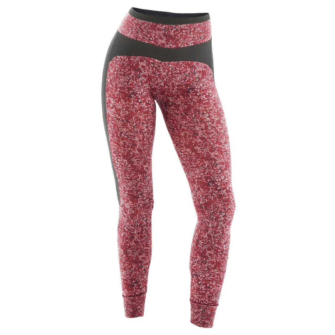 Stretchy High-Waisted Cotton Fitness Leggings Print - Image 16