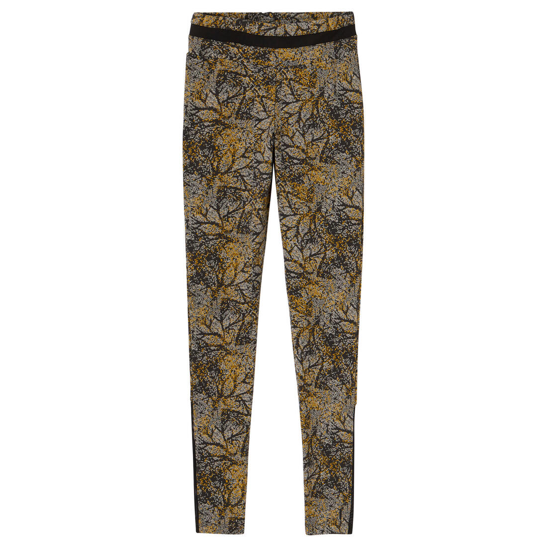 Stretchy High-Waisted Cotton Fitness Leggings with Mesh Print - Image 13