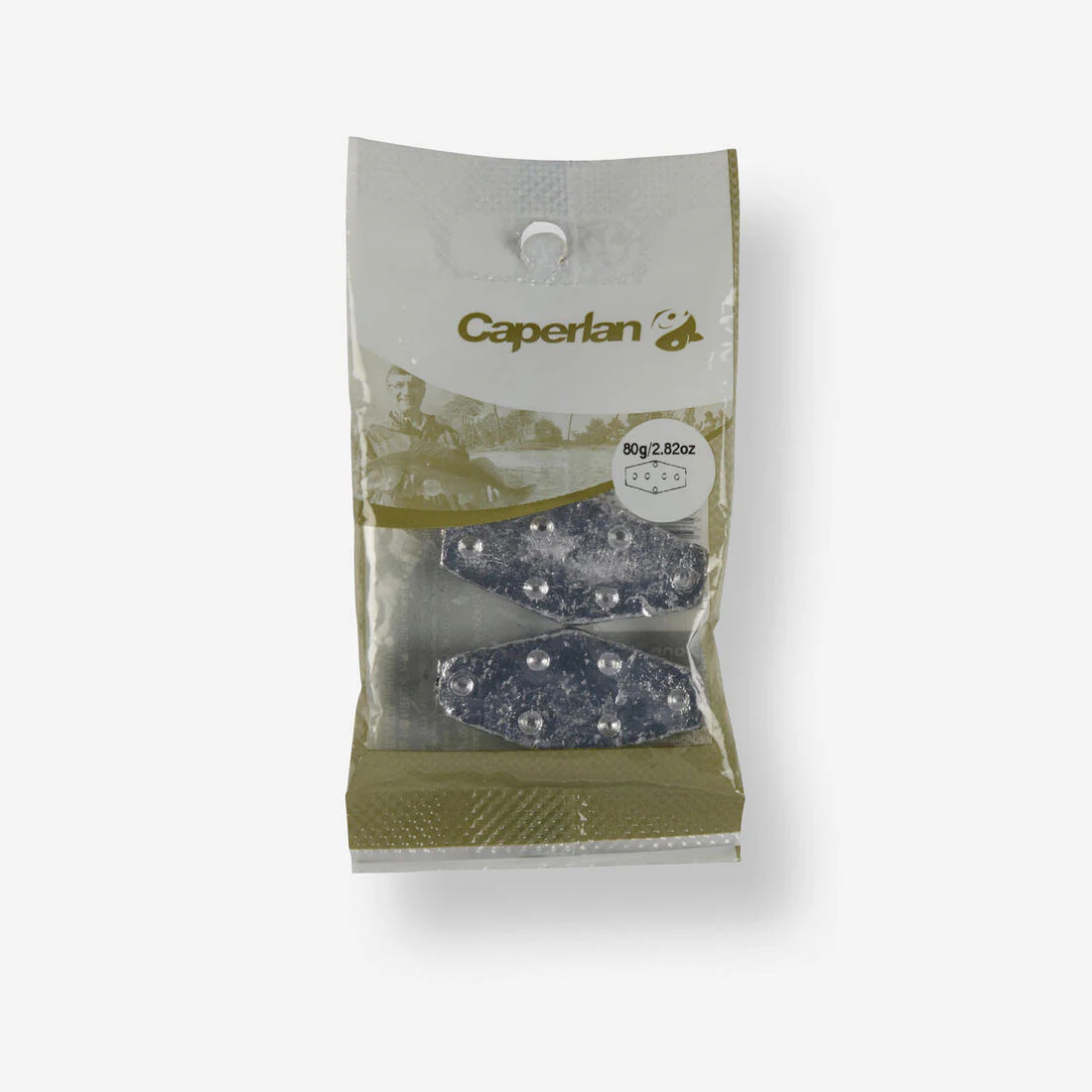 Studded hexagonal fishing lead - Image 2