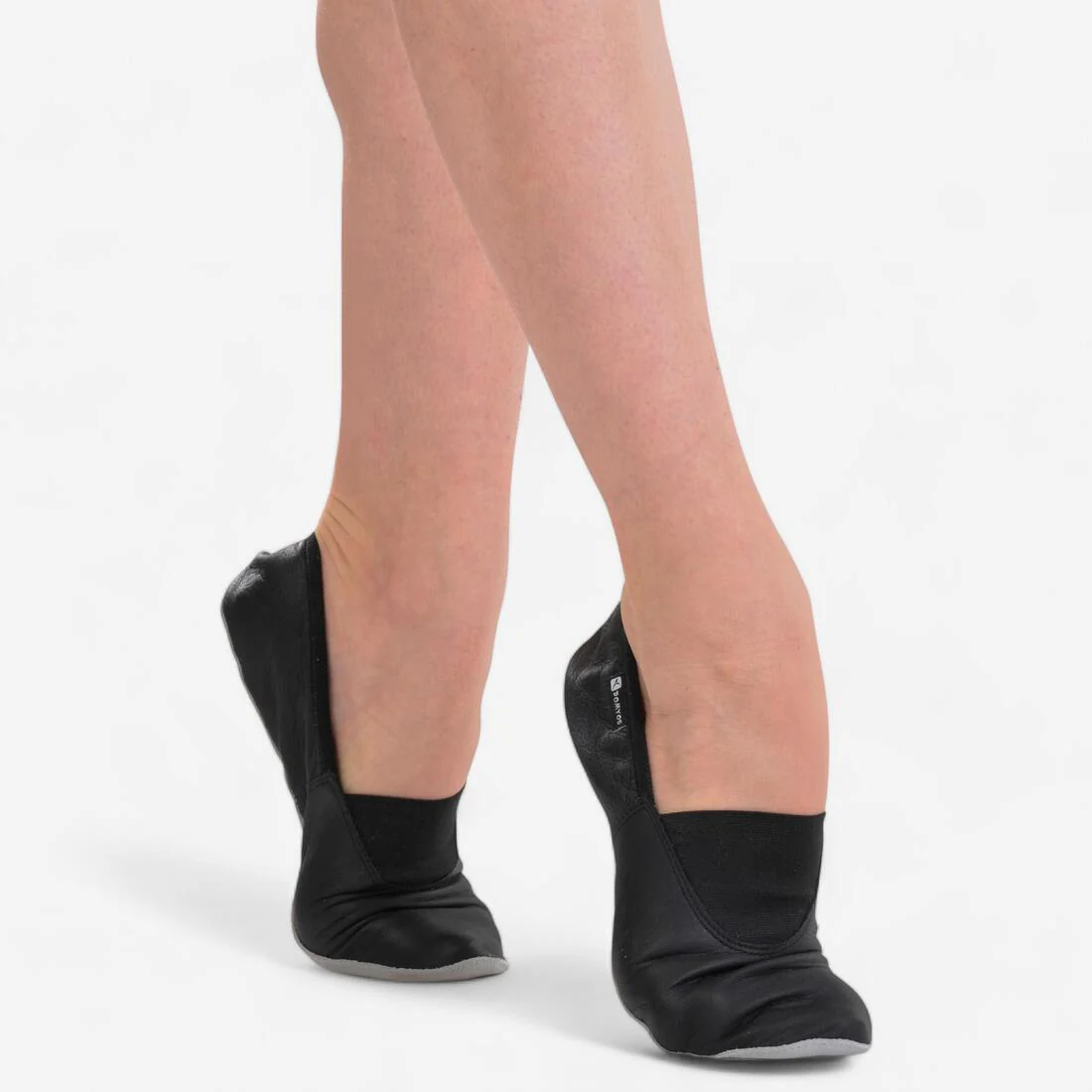 Supple Leather Modern Jazz Dance Shoes Size 11.5C to 6½ - Black