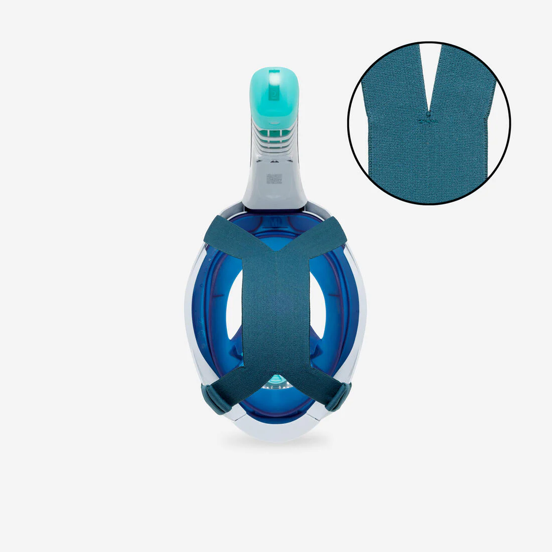 Surface snorkelling mask Easybreath + with acoustic valve > age 10 Lagoon - Image 8