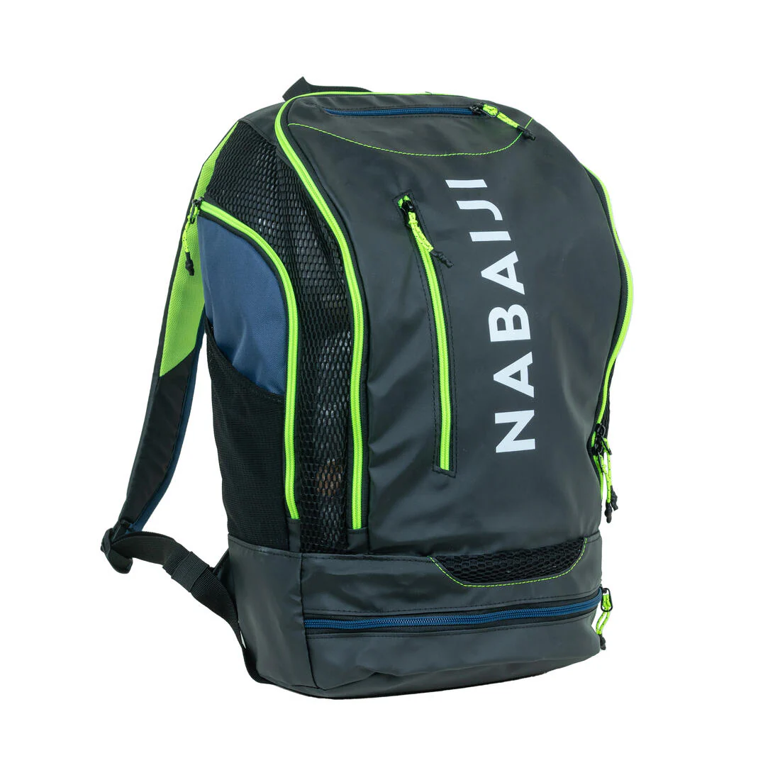 Swimming backpack 27 litres 900 black yellow - Image 6