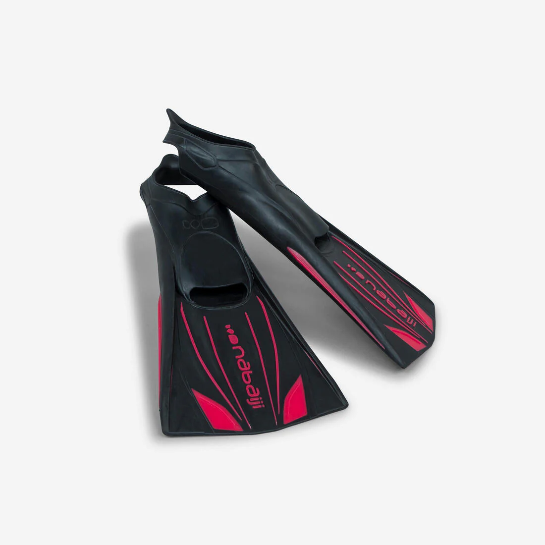 Swimming fins - Topfin black red