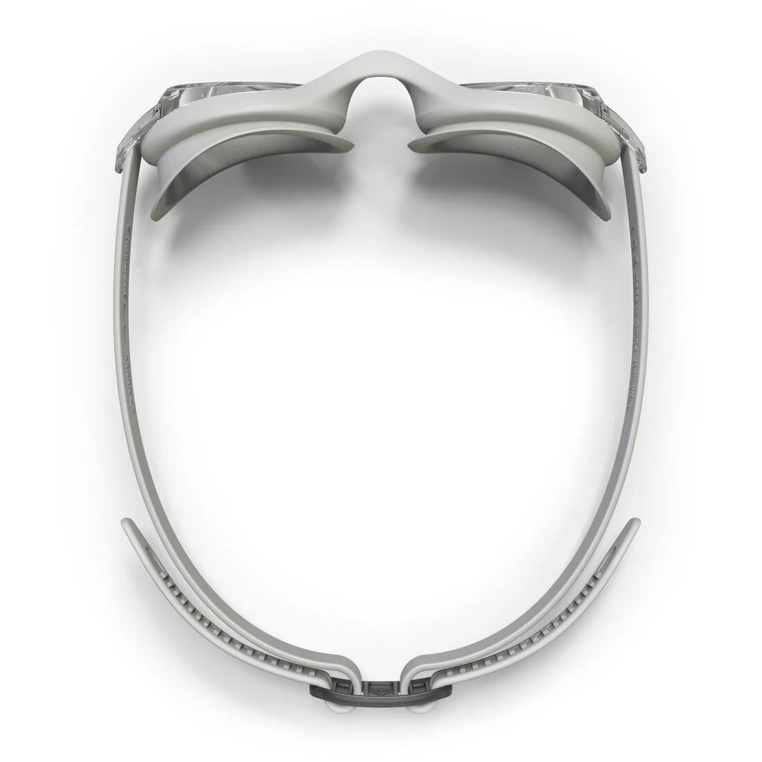 Swimming Goggles Anti-Fog Lenses Grey - Image 4