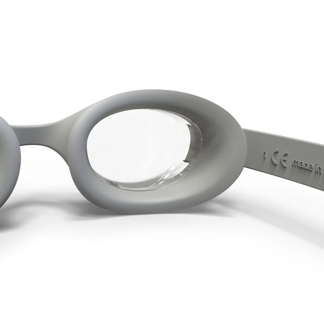 Swimming Goggles Anti-Fog Lenses Grey - Image 5