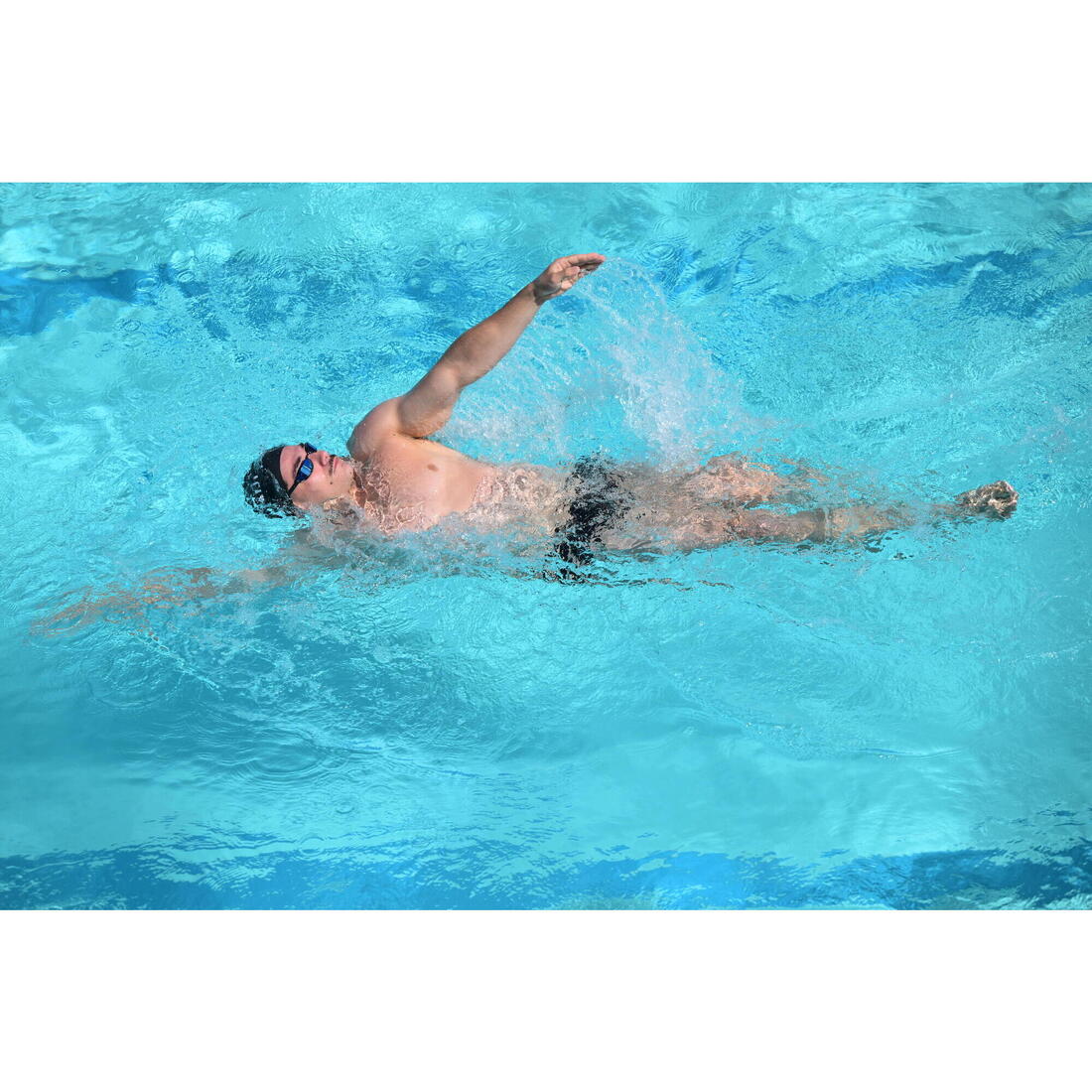 Swimming goggles One Size Fits All - Bfast black mirror orange fire - Image 16