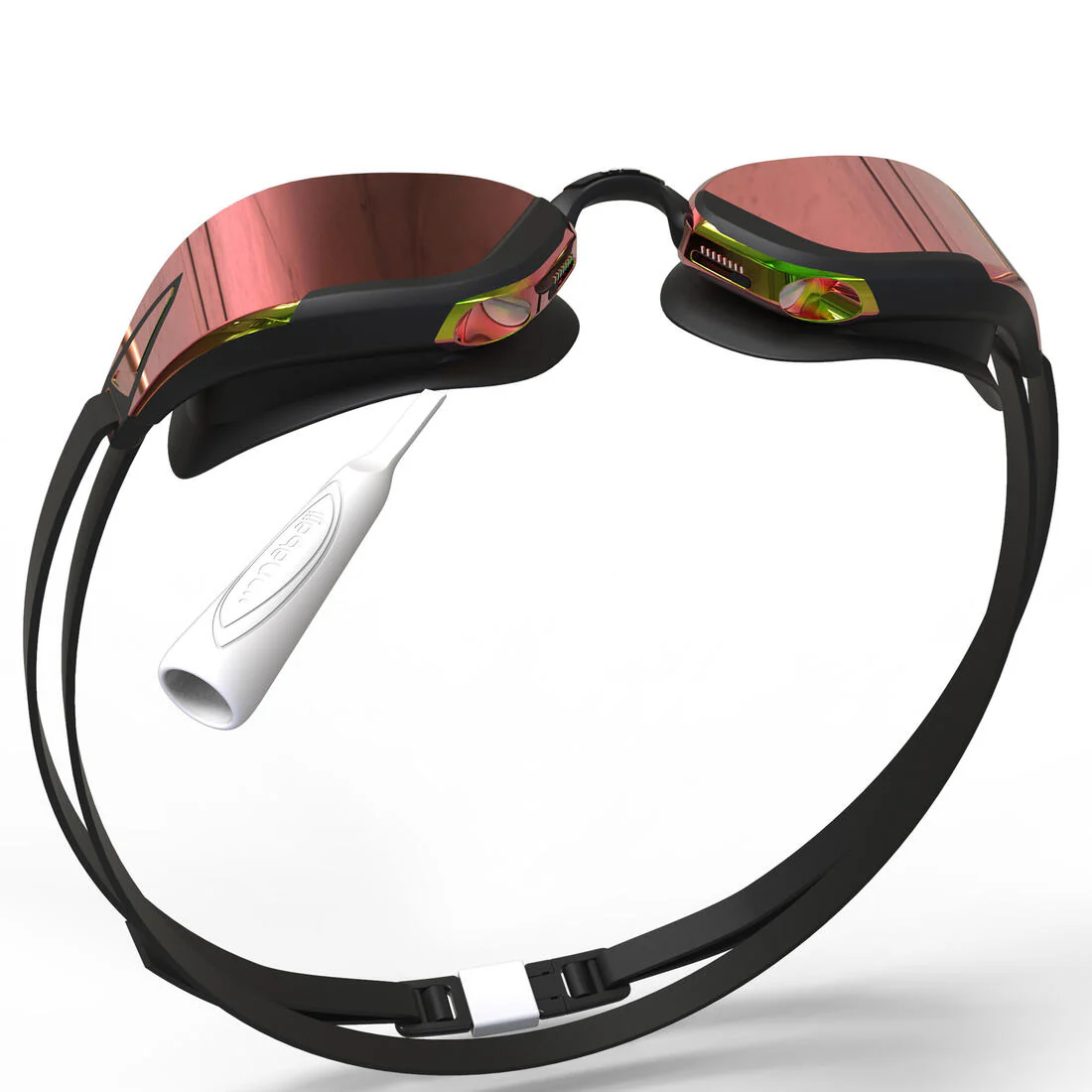 Swimming goggles One Size Fits All - Bfast black mirror orange fire - Image 17