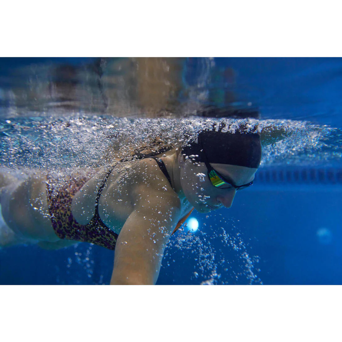 Swimming goggles One Size Fits All - Bfast black mirror orange fire - Image 22