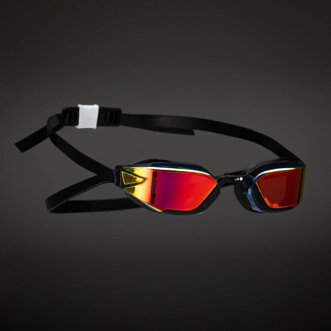 Swimming goggles One Size Fits All - Bfast black mirror orange fire - Image 4