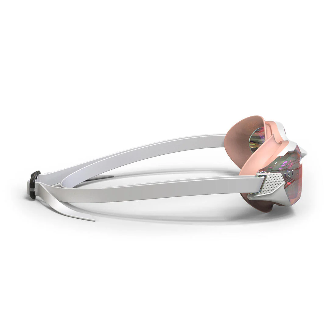 Swimming goggles One Size Fits All - Bfit white mirror lenses pink pearl - Image 11