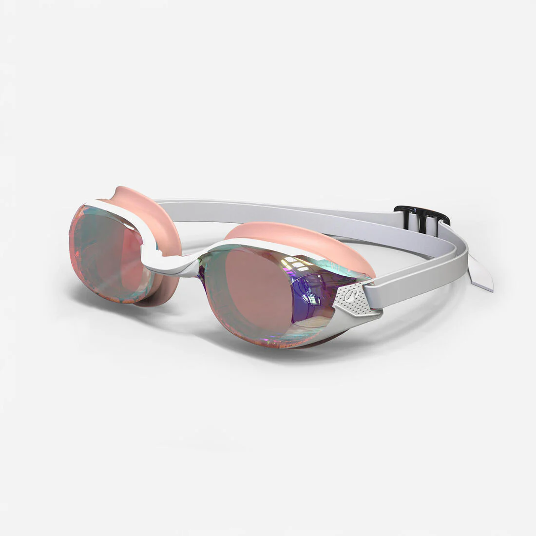 Swimming goggles One Size Fits All - Bfit white tinted - New anti-fog