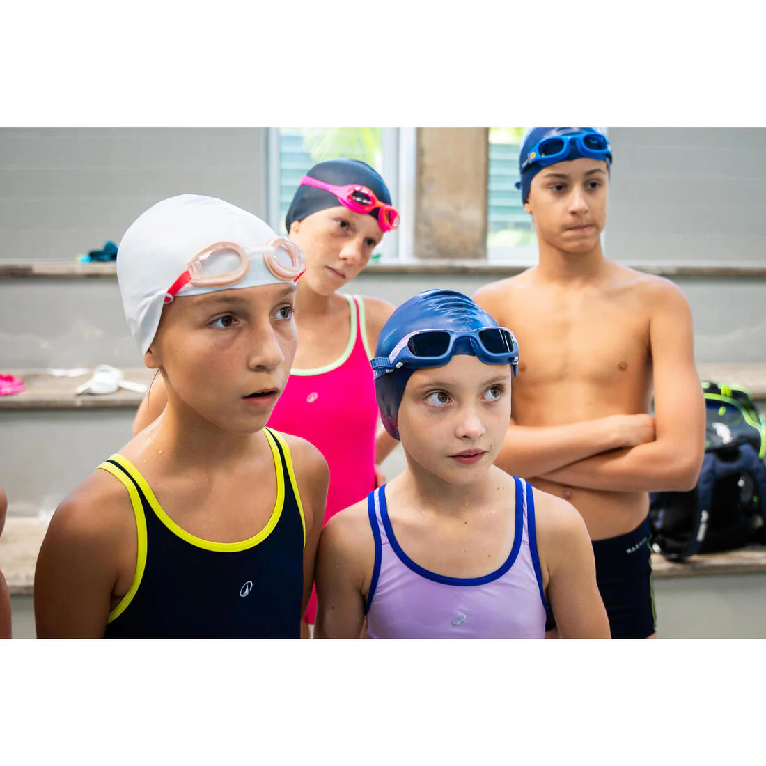 Swimming goggles XBASE - Clear lenses - Kidsâ size - Image 24