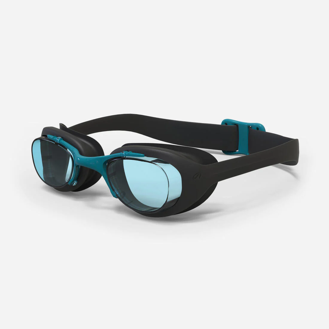 Swimming goggles XBASE - Clear lenses - One size - Black blue