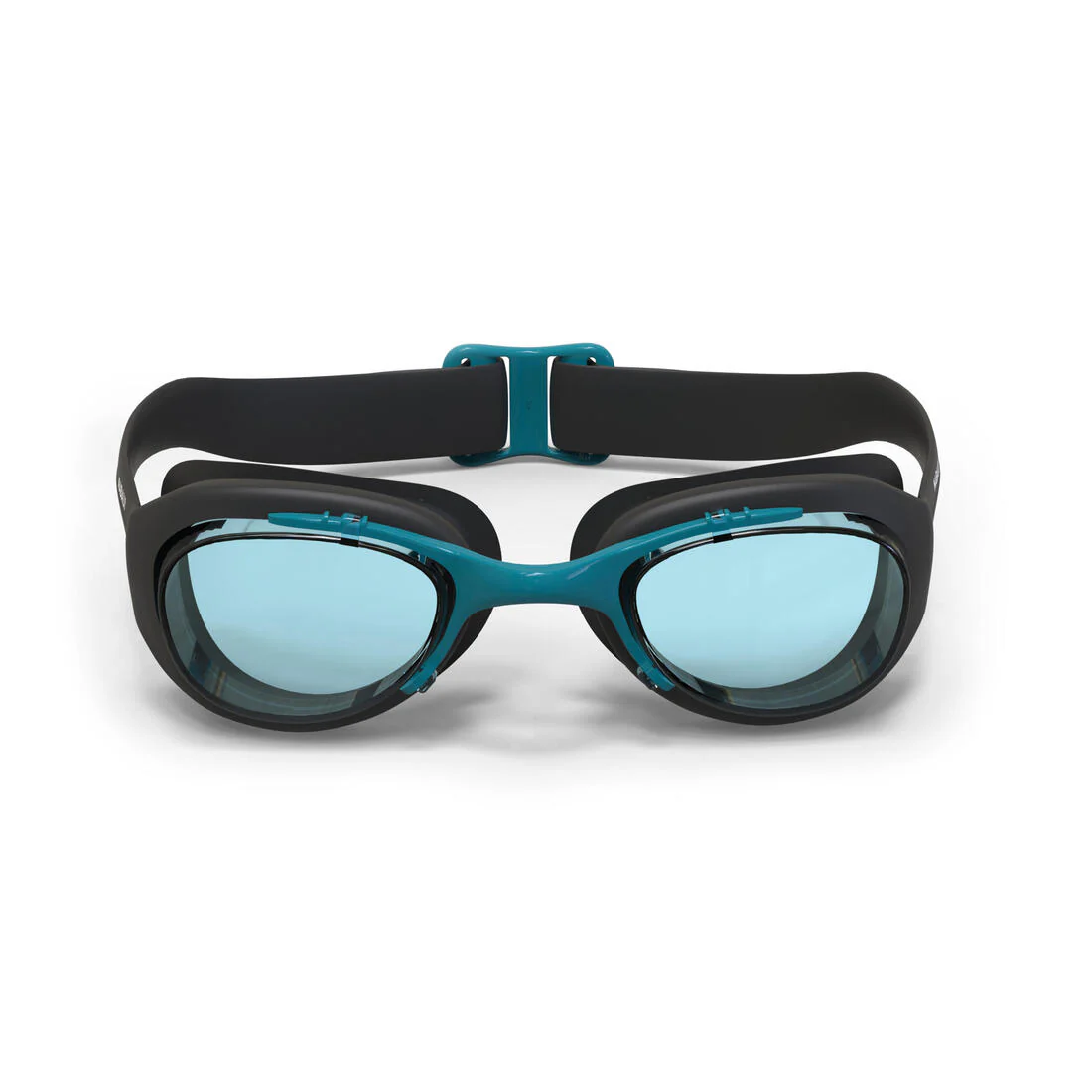 Swimming goggles XBASE - Clear lenses - One size - Black blue - Image 3